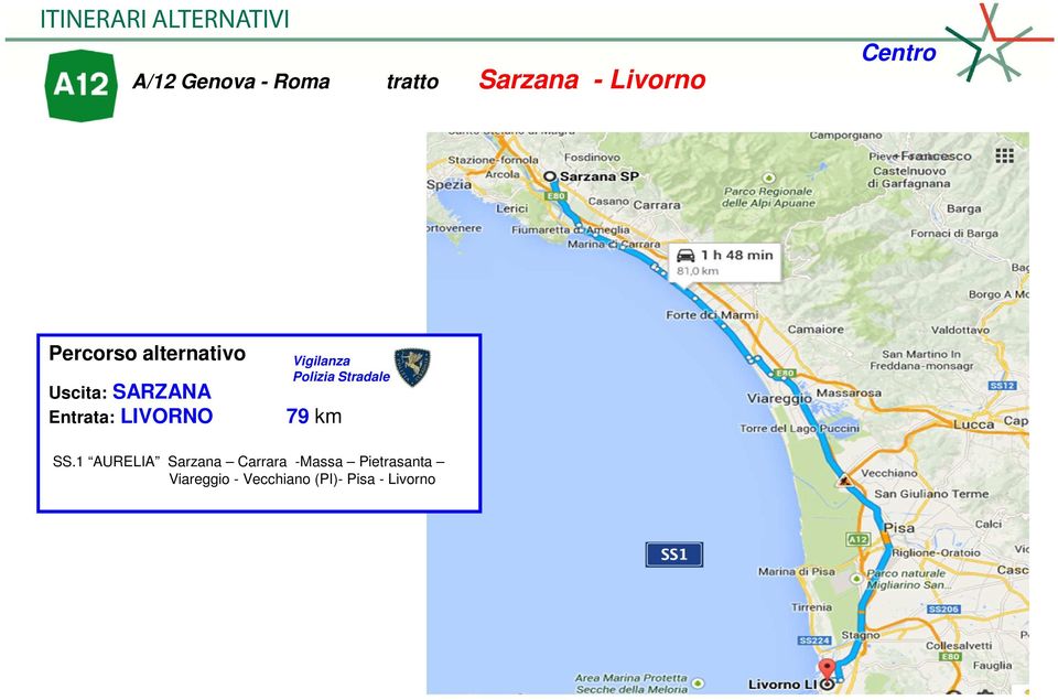 LIVORNO 79 km SS.