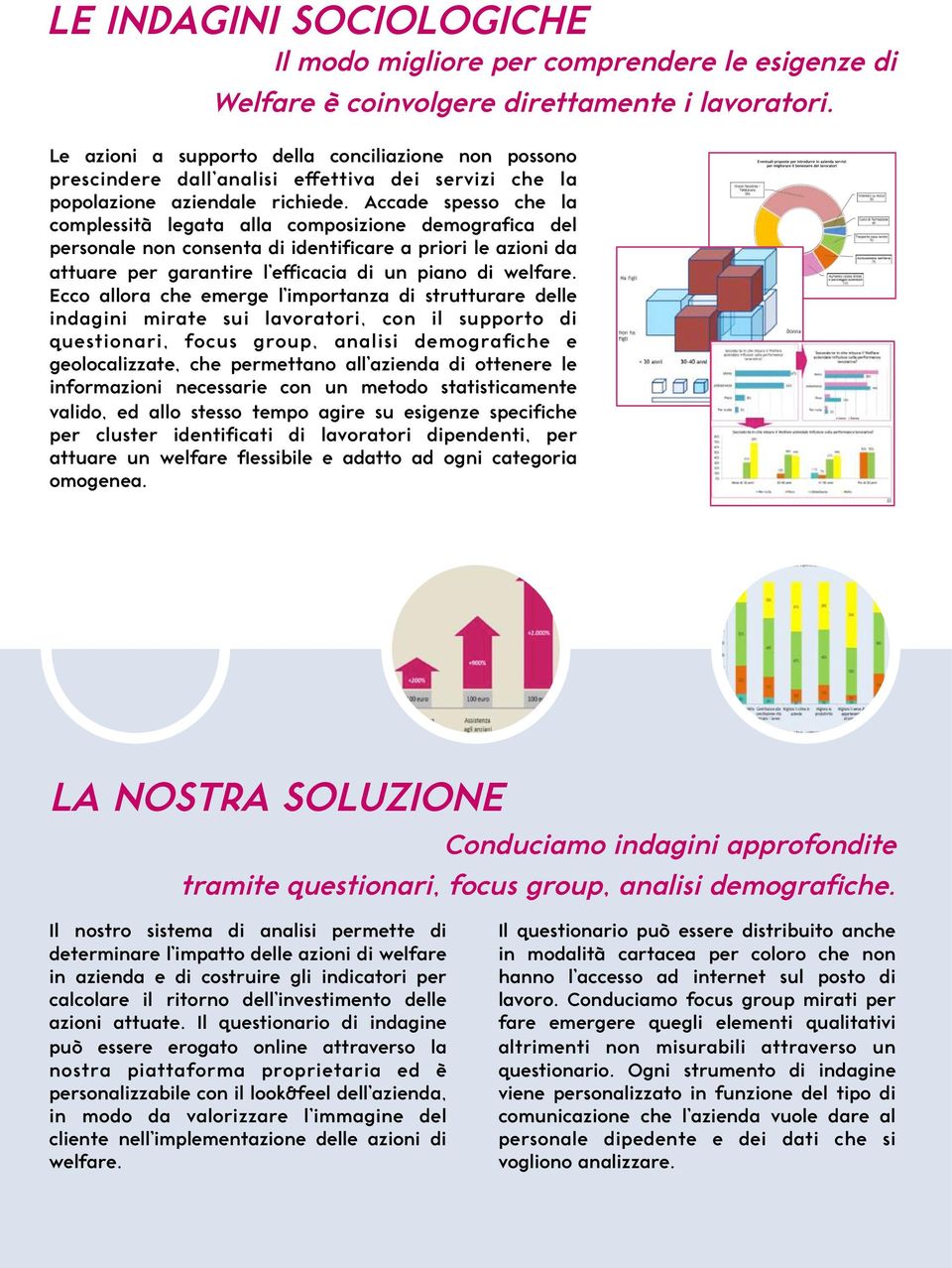 Accade spesso che la complessità legata alla composizione demografica del personale non consenta di identificare a priori le azioni da attuare per garantire l efficacia di un piano di welfare.