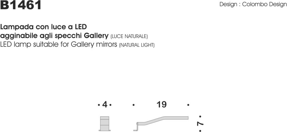Gallery (LUCE NATURALE) LED lamp