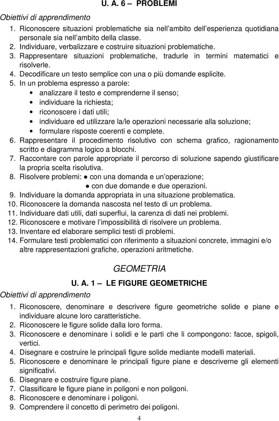 Decodificare un testo semplice con una o più domande esplicite. 5.