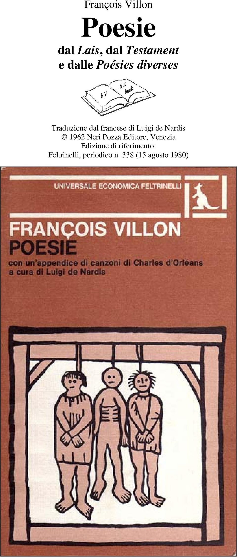 Nardis 1962 Neri Pozza Editore, Venezia Edizione di