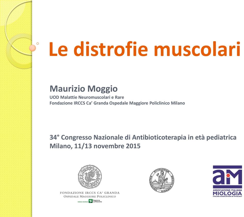 Ospedale Maggiore Policlinico Milano 34 Congresso