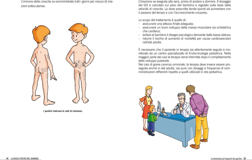 La dose prescritta tende quindi ad aumentare con il passare del tempo e con l accrescimento corporeo.