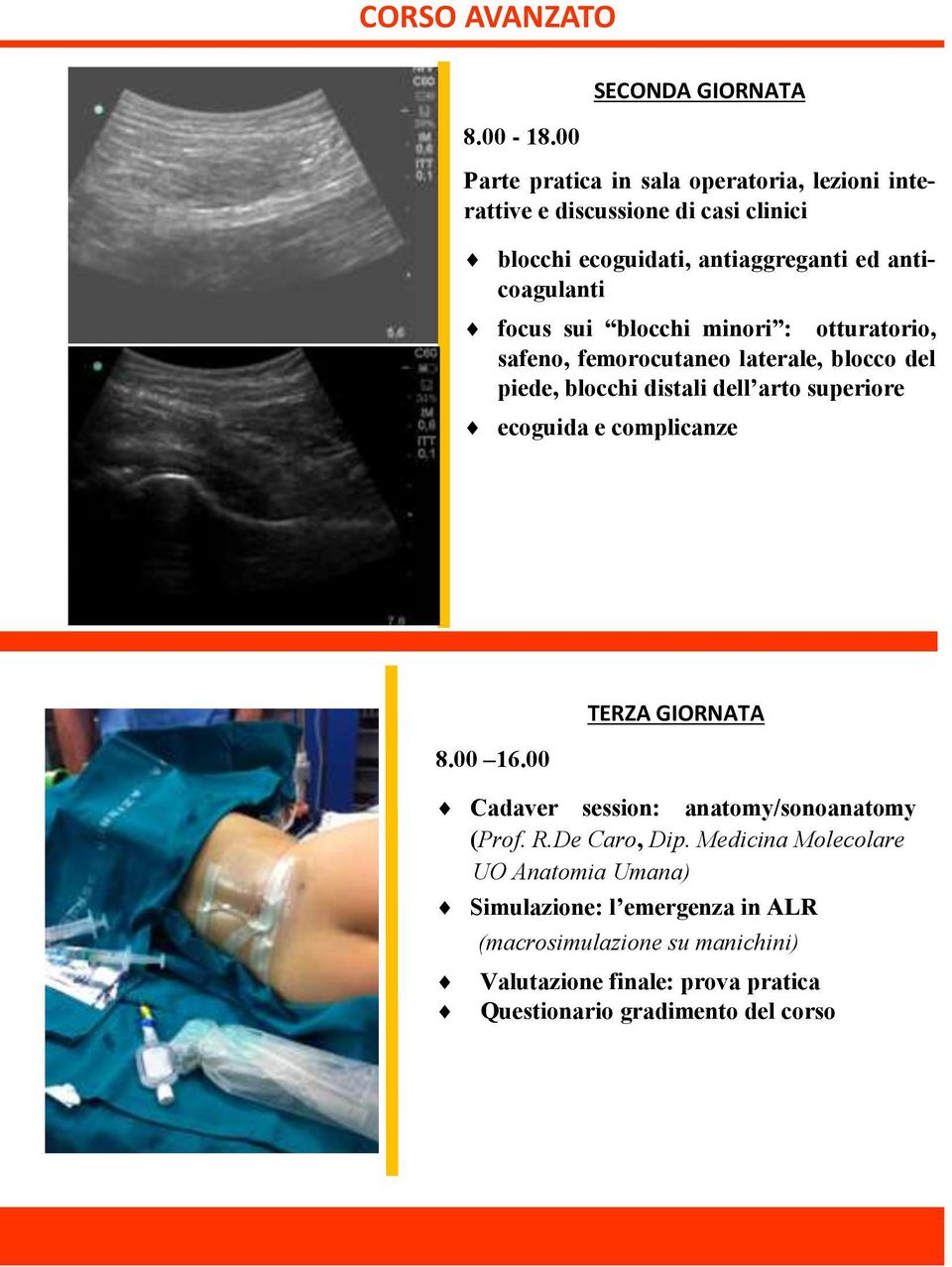 anticoagulanti focus sui blocchi minori : otturatorio, safeno, femorocutaneo laterale, blocco del piede, blocchi distali dell arto superiore