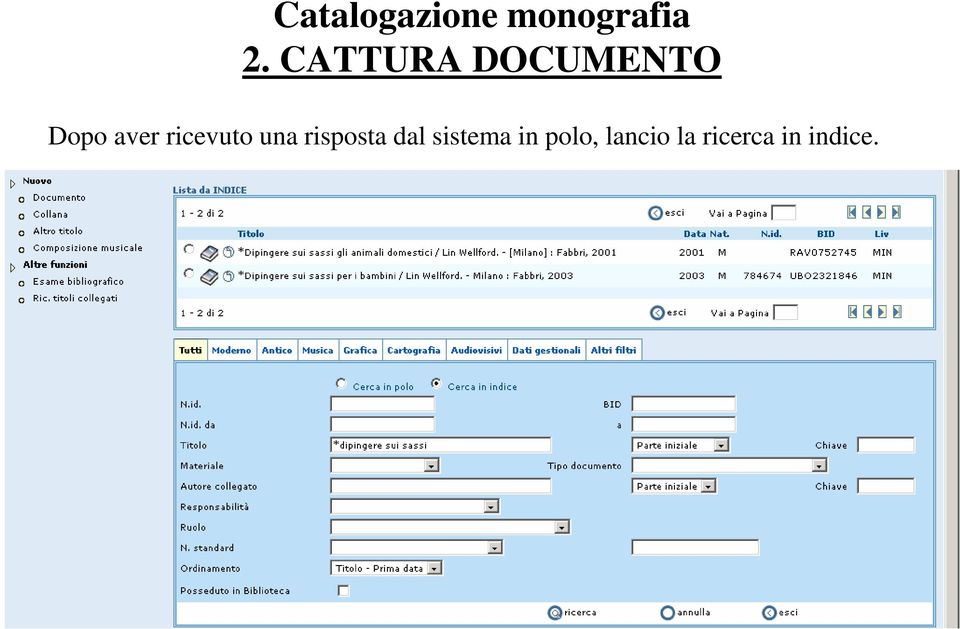 ricevuto una risposta dal