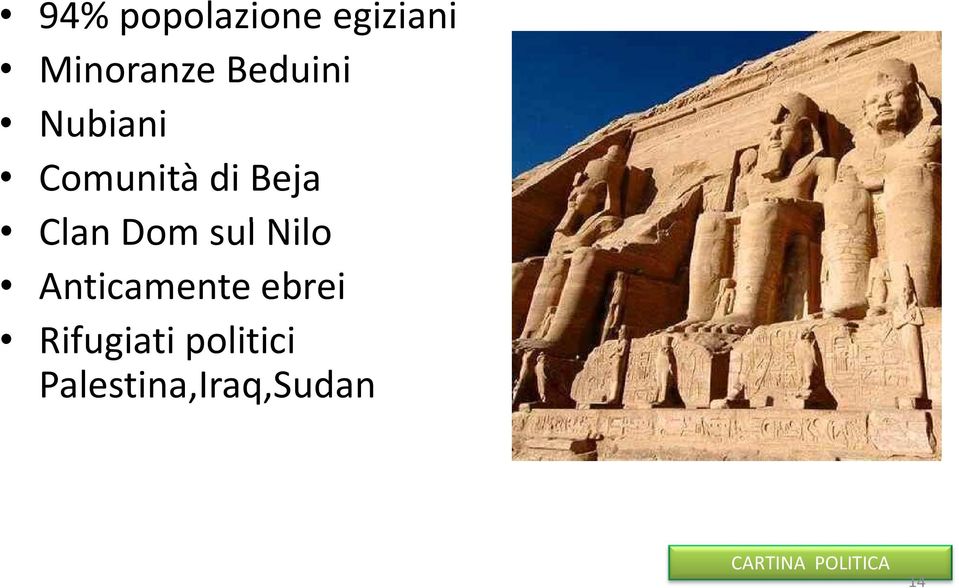 Dom sul Nilo Anticamente ebrei Rifugiati