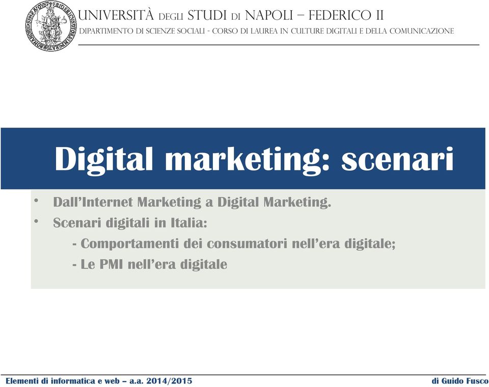 Marketing a Digital Marketing.