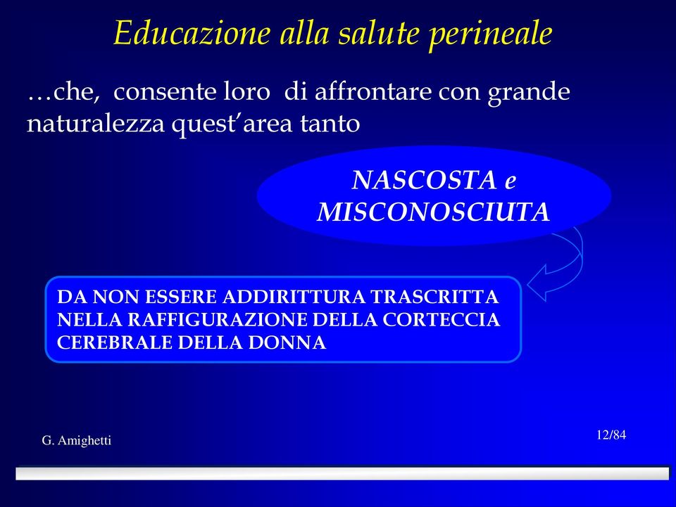 MISCONOSCIUTA DA NON ESSERE ADDIRITTURA TRASCRITTA