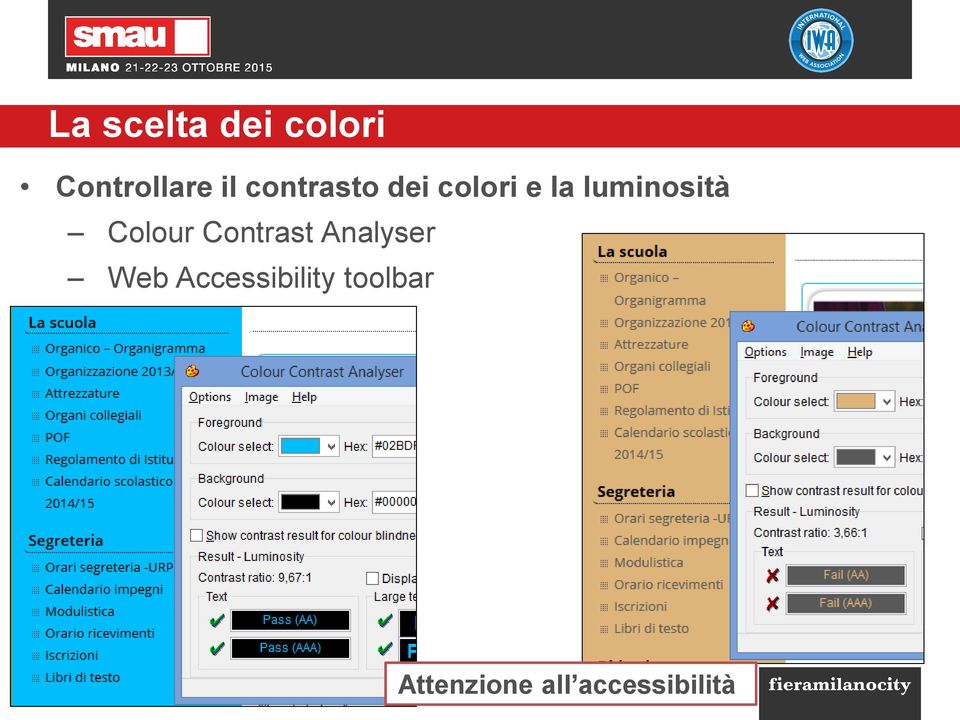 Colour Contrast Analyser Web