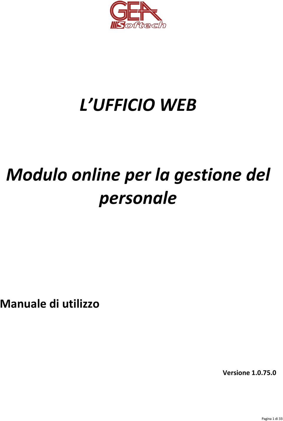 personale Manuale di