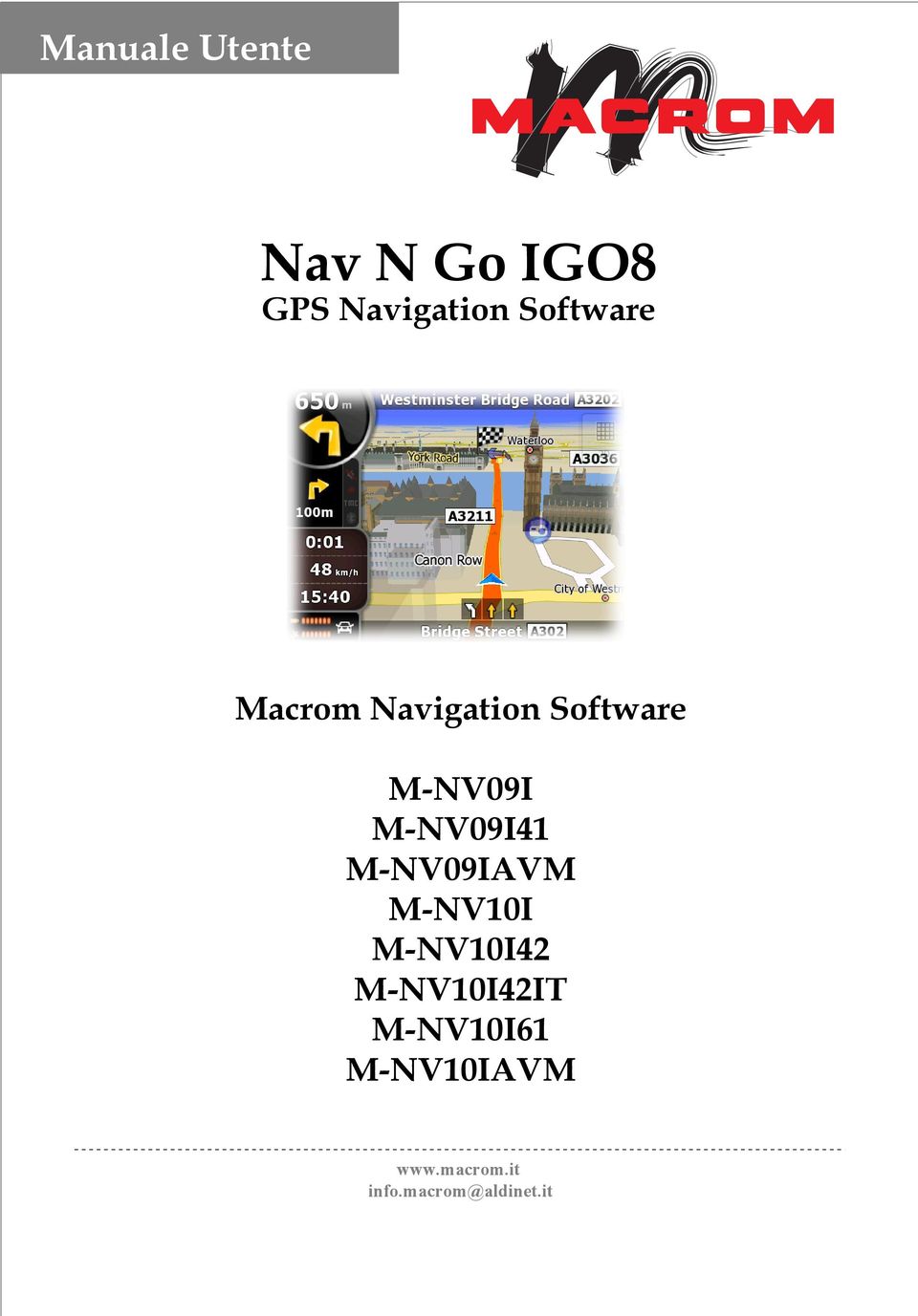 Software M-NV09I M-NV09I41 M-NV09IAVM