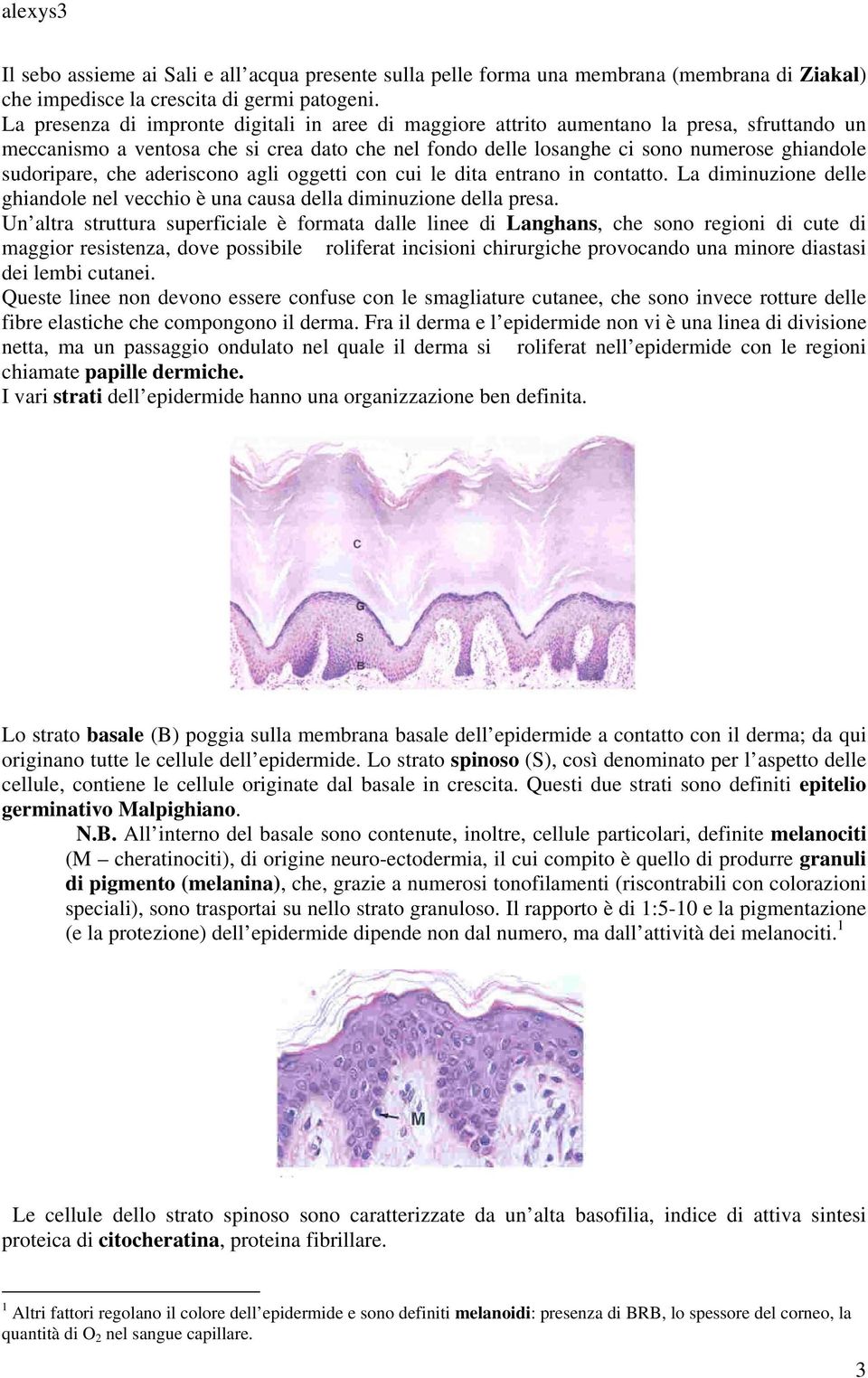 sudoripare, che aderiscono agli oggetti con cui le dita entrano in contatto. La diminuzione delle ghiandole nel vecchio è una causa della diminuzione della presa.