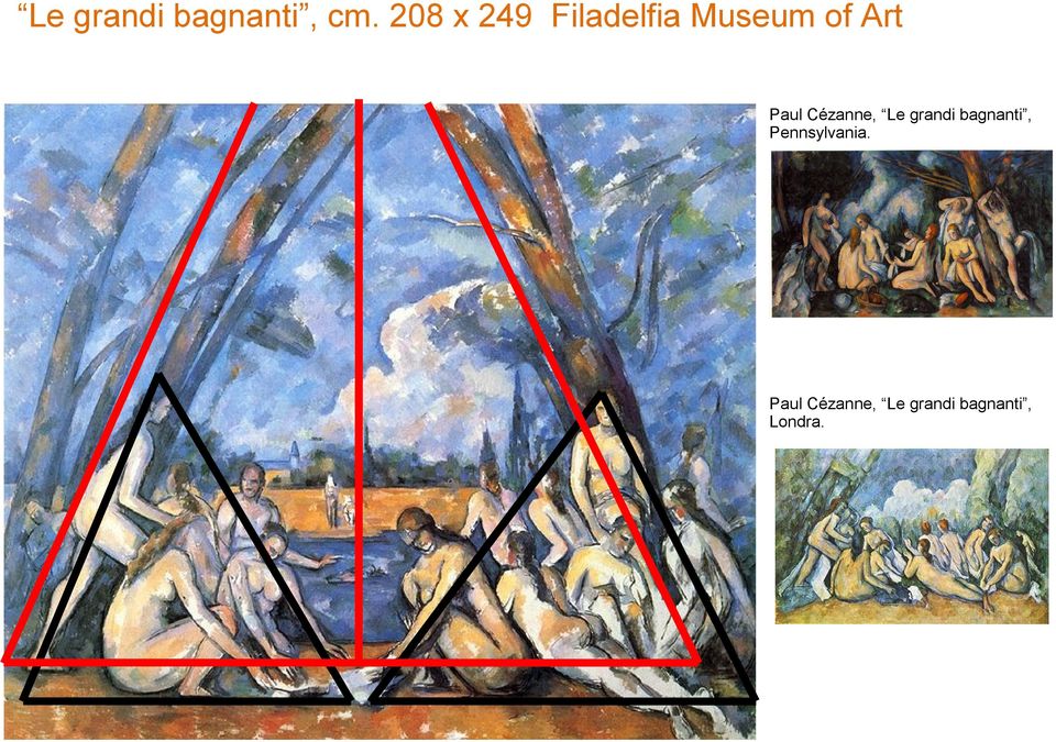 Paul Cézanne, Le grandi bagnanti,