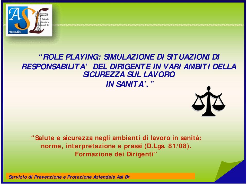 Salute e sicurezza negli ambienti di lavoro in sanità: norme,