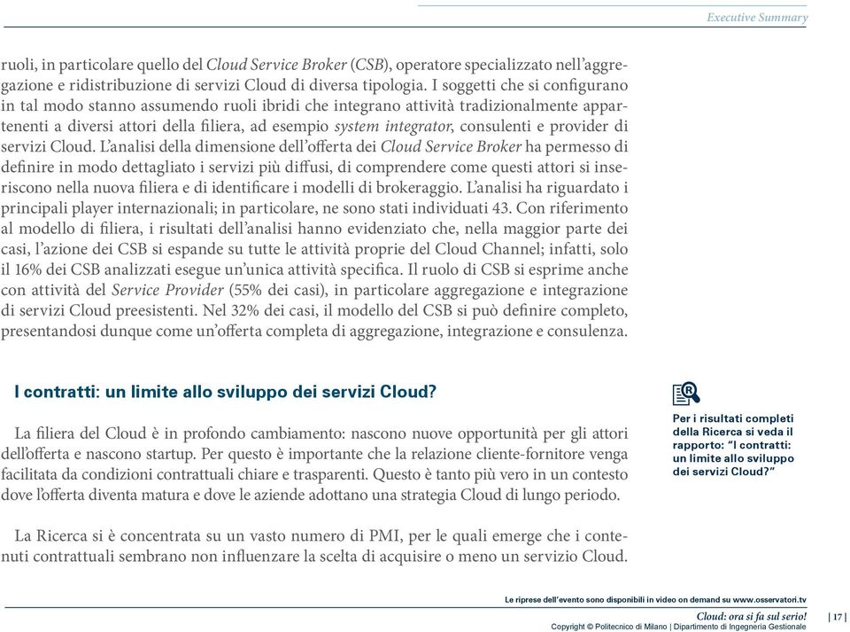provider di servizi Cloud.