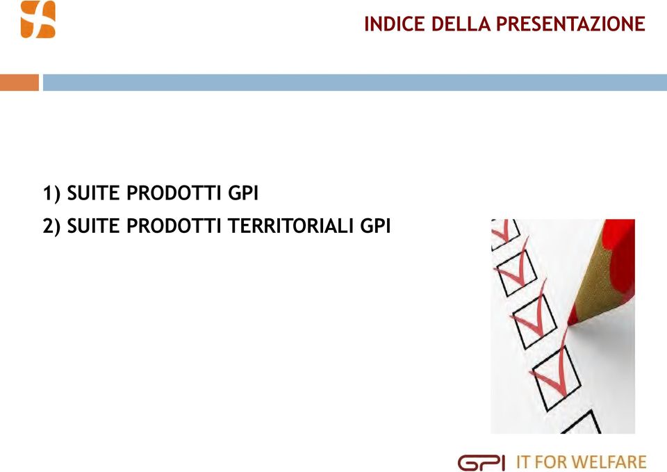 SUITE PRODOTTI GPI