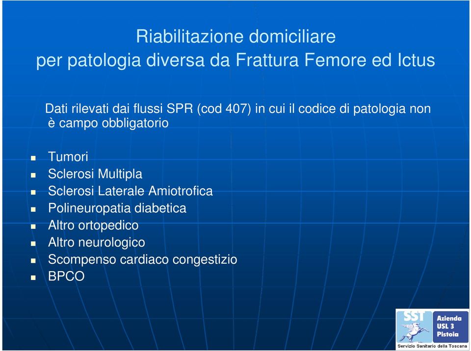 obbligatorio Tumori Sclerosi Multipla Sclerosi Laterale Amiotrofica