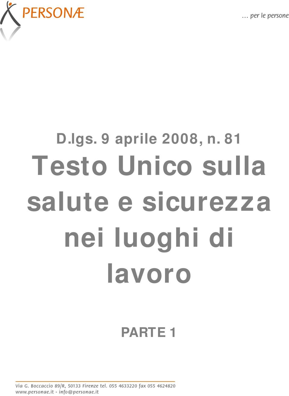 salute e sicurezza nei