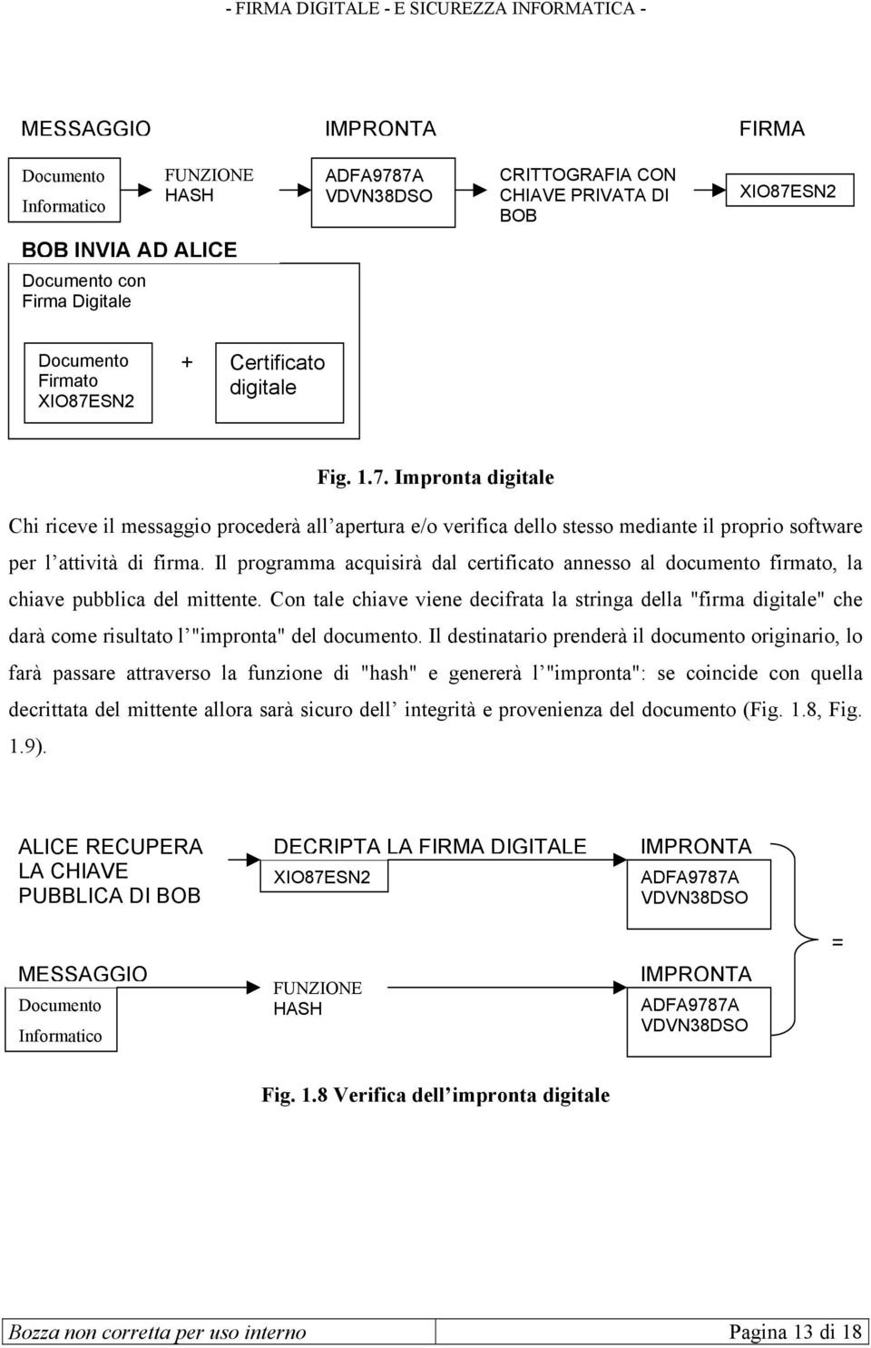 Il programma acquisirà dal certificato annesso al documento firmato, la chiave pubblica del mittente.