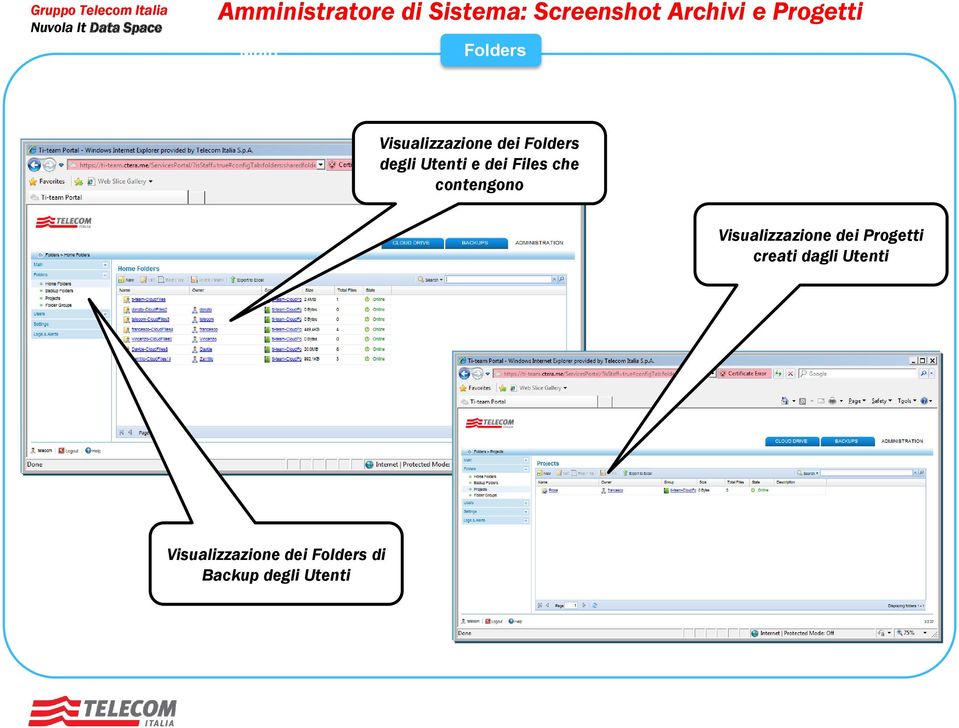 Files che contengono Visualizzazione dei Progetti creati