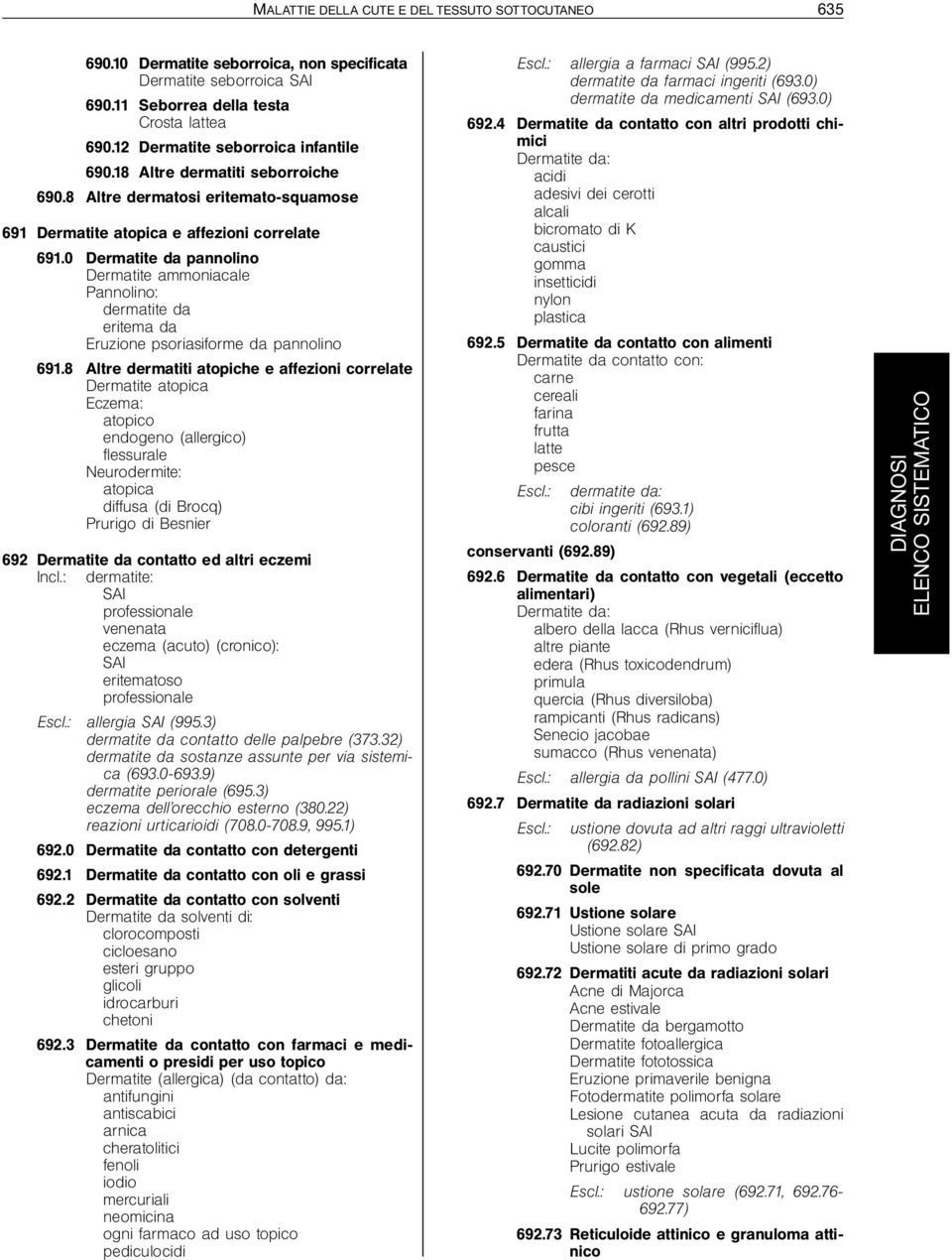 0 Dermatite da pannolino Dermatite ammoniacale Pannolino: dermatite da eritema da Eruzione psoriasiforme da pannolino 691.