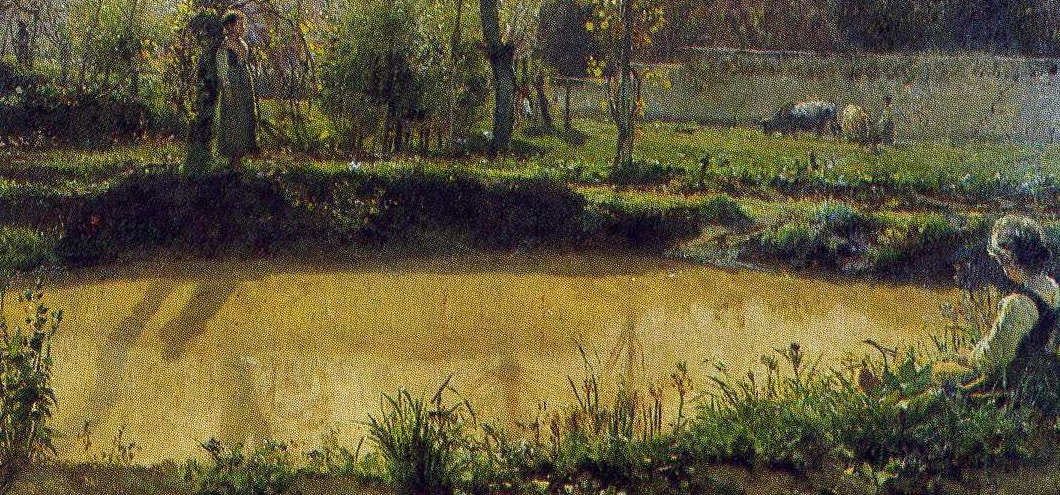 Giuseppe Palizzi, La foresta di Fontainebleau, 1860ca.