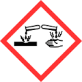 SEZIONE 2. Identificazione dei pericoli 2.1 Classificazione della sostanza o della miscela 2.1.1. Classificazione- 1999/45/ЕC: Xi; R41 Simboli: Xi: Irritante.
