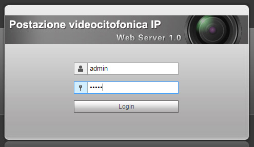 7 Funzioni 7.1 Setup WEB Al primo utilizzo del VTO, potrebbe essere necessario operare secondo le seguenti fasi: Fase 1.