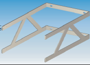 Scale 4047 - Componenti e accessori Gradino di uscita - Applicabile ad ogni piolo della scala, permette un più sicuro appoggio del piede in fase di sbarco sul piano d'uscita, colmando il vuoto tra