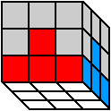 1. La soluzione del primo strato Il primo strato potete risolverlo "a occhio". Tanto per metterci d'accordo, stabiliamo di cominciare dallo strato di colore bianco.