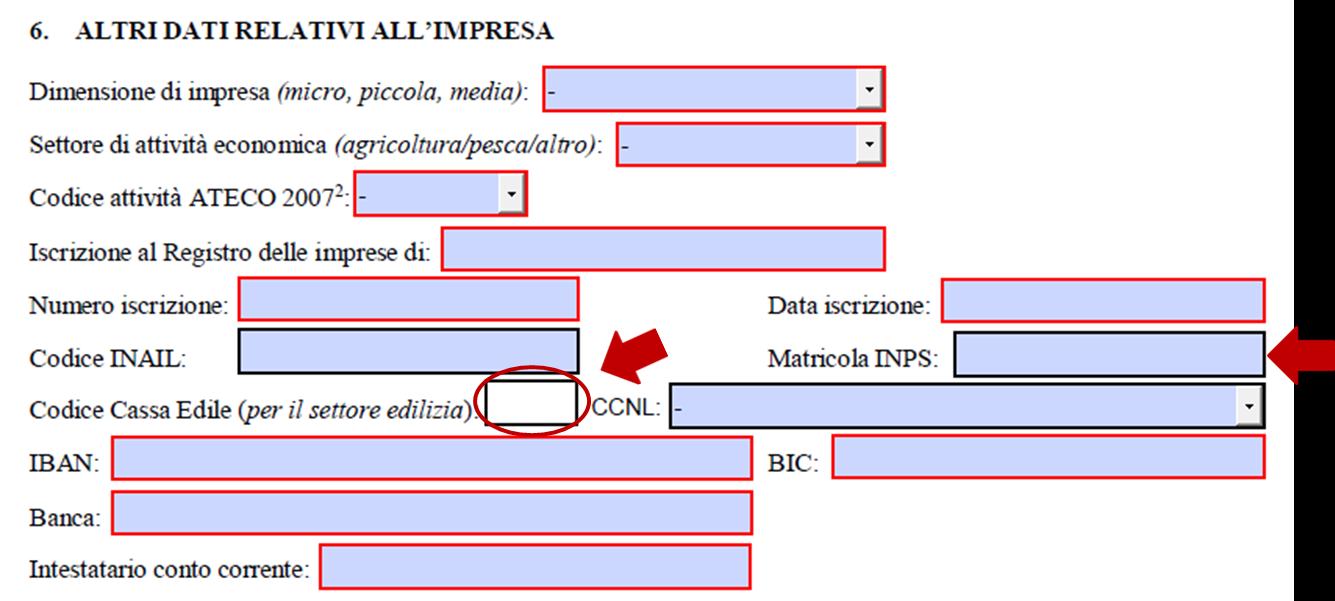 La sezione 5.