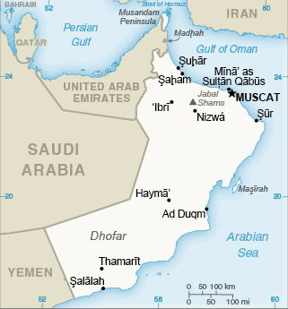 2. Posizione e ruolo strategici dell Oman.