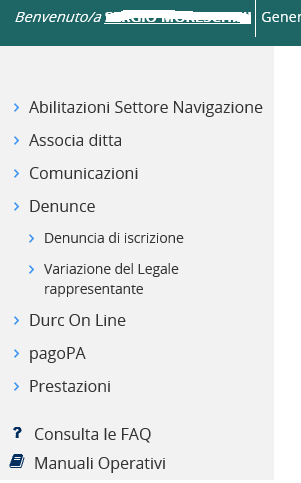 15 3. Abilitazione dei servizi Denuncia di iscrizione ditta e Variazione del legale rappresentante per gli utenti cittadino con credenziali dispositive I soggetti appartenenti al gruppo Cittadino con