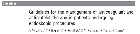 Preferito l utilizzo delle EPBM: BRIDGING THERAPHY Efficacia Semplicità di utilizzo Costi complessivi ACCP