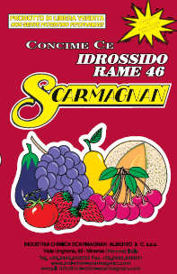 Concimi ed ammendanti (D.l.gs. 217/2006) con IVA 4% Si rammenta che i prodotti sono vendibili liberamente anche se Xn senza obbligo di patentino 190 SEC CUPROTEK VERDE E BLU 16% Cu + 0.