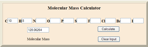 Come si calcola la MASSA ESATTA Per calcolare la massa esatta di una molecola di cui è nota la composizione