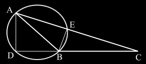 Unità 29 Poligoni inscrivibili e circoscrivibili RISPOSTE. 1. Nel triangolo ABC, ottusangolo in B, siano le altezze AD e BE (Fig. 11).