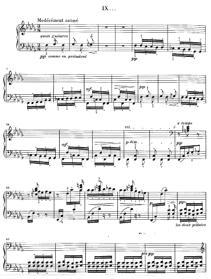 Claude Debussy(1862-1918) dai Préludes, vol.
