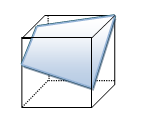 Le diagonali interne del cubo sono a due a due perpendicolari? NO!