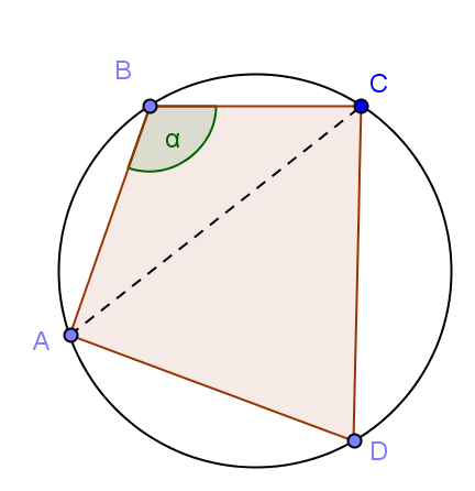 14 Il quarilatero ciclico ABCD i lati è tale che b a c Dim.