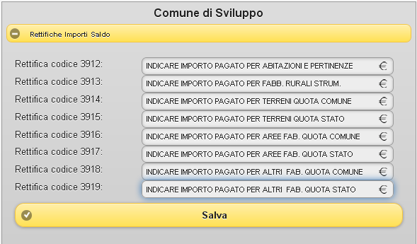 Ravvedimento operoso Nella sezione del ravvedimento è possibile specificare la data in cui verrà effettuato il pagamento dell IMU dovuta.