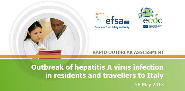 2014. Tracing of food items in connection to the multinational hepatitis A