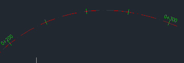 Linea elettrica Stile metrico per la rappresentazione delle linee elettriche (spezzata senza curve e transizioni) VUOTO (Nascosto) Stile nel quale l asse del tracciato non è visualizzato.