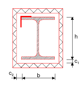 EVOLUZIONE DELLA TEMPERATURA NEGLI ELEMENTI Elementi protetti Distribuzione uniforme di temperatura θ λ A / V ( θ θ p p g, t a, t φ /10 a, t = t ( e 1) d p ca ρa (1 + φ / 3) A p / V fattore di