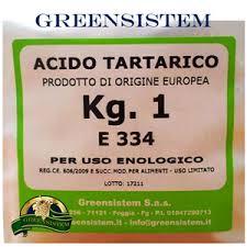 L acido tartarico Dal punto di vista quantitativo, l acido tartarico è uno degli acidi più importanti dei mosti e dei vini.