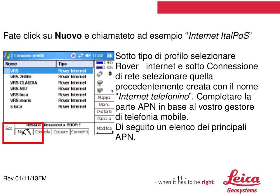 precedentemente creata con il nome Internet telefonino.