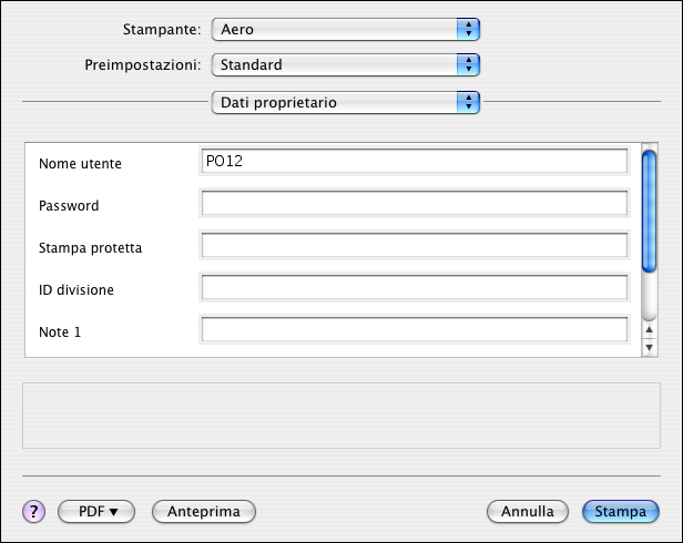 STAMPA DA COMPUTER MAC OS X 25 PER IMPOSTARE LE OPZIONI E STAMPARE DA MAC OS X 1 Aprire un file e selezionare Formato di stampa (o Imposta pagina) dal menu File (o Archivio) dell applicazione.