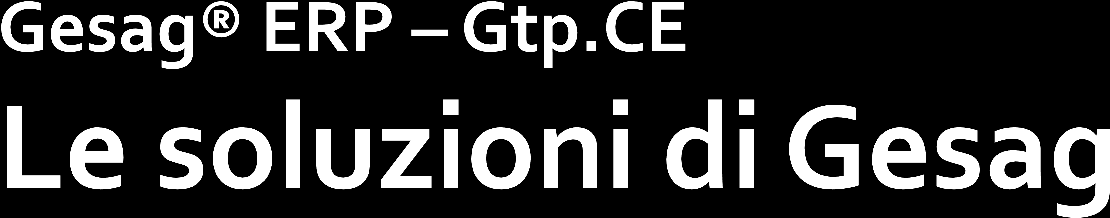 Gesag propone la propria soluzione in qualità di software house