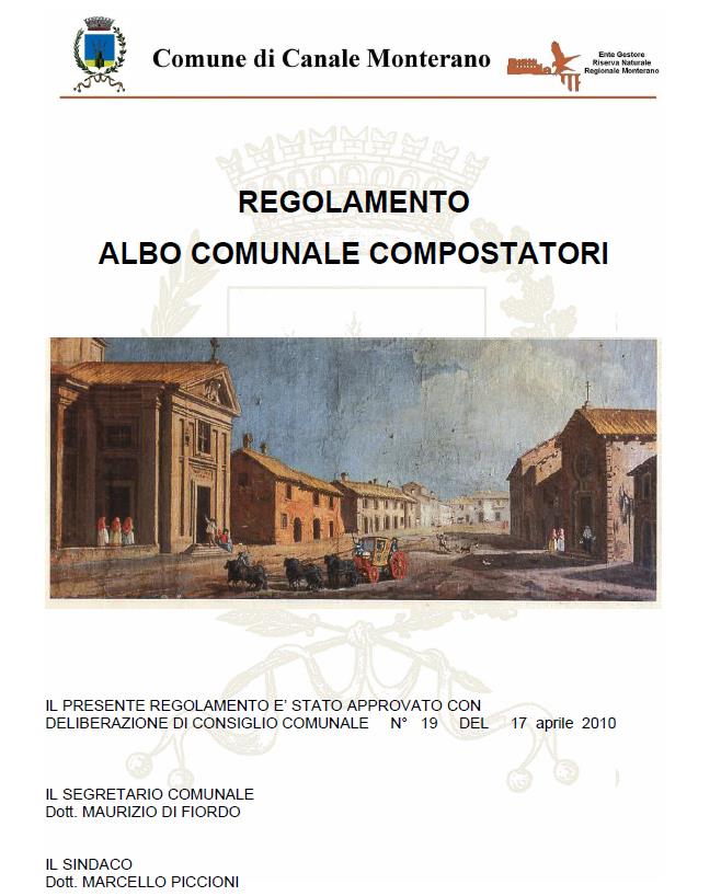 Il Regolamento A:N.Componenti B:Ka SUD C:Base D=BXC: Riduzione Tarsu 1 0.