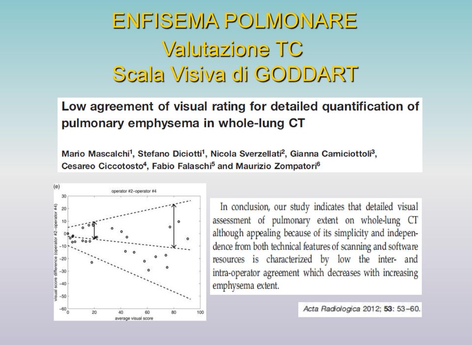 Valutazione TC